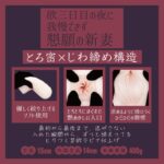 理性が溶けていくような感覚的オナホ:禁欲三日目の夜に、我慢できず懇願の新妻