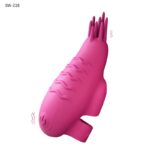 敏感なクリトリスや乳首をピンポイント刺激：二指ブラシローター