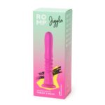 平らな面にピッタリ吸着。お好みのスタイルで快感没頭ディルド：ROMP Jiggle